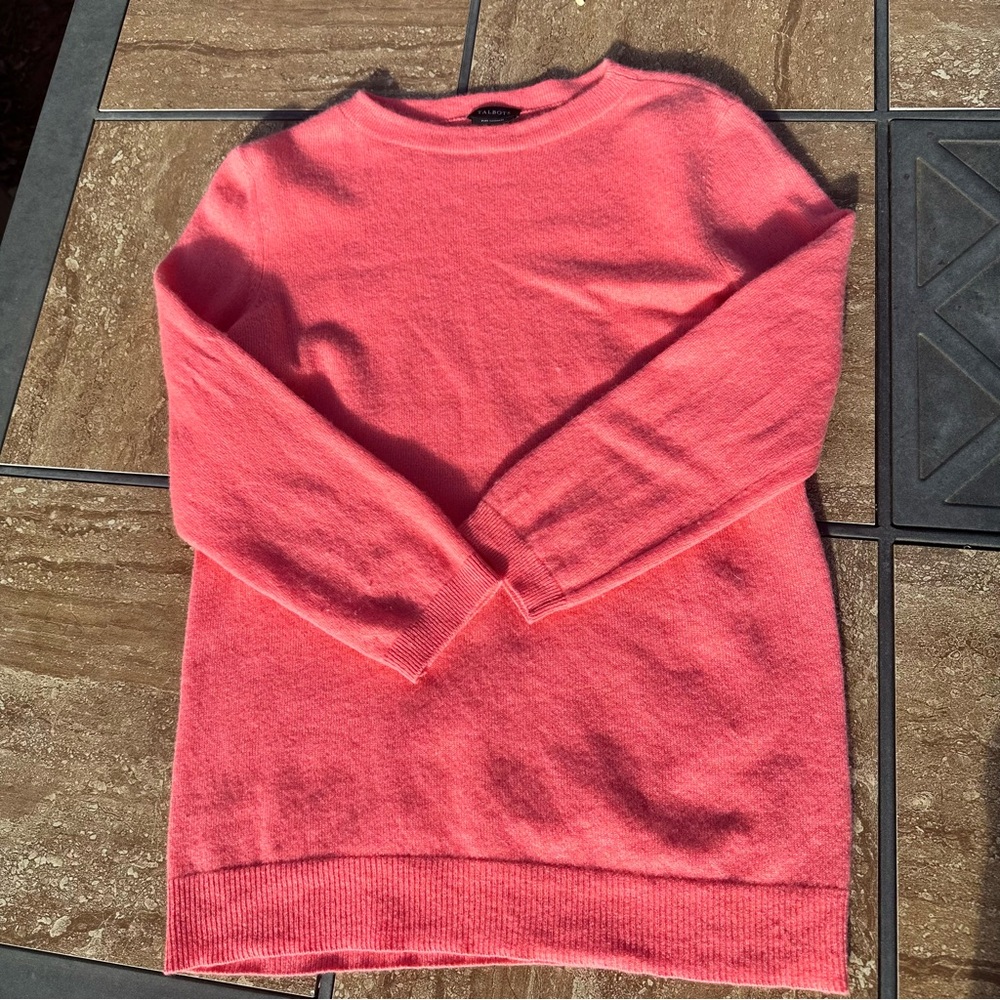 Women's Pink  Cashmere Sweater small